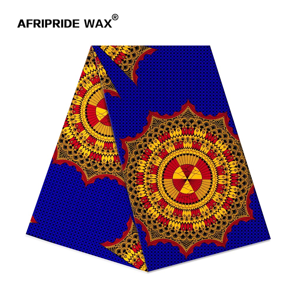 African Ankara Print - アフリカのファッションプリント生地アンカラ伝統的なワックス婦人服生地ホーム手作り DIY 縫製 733