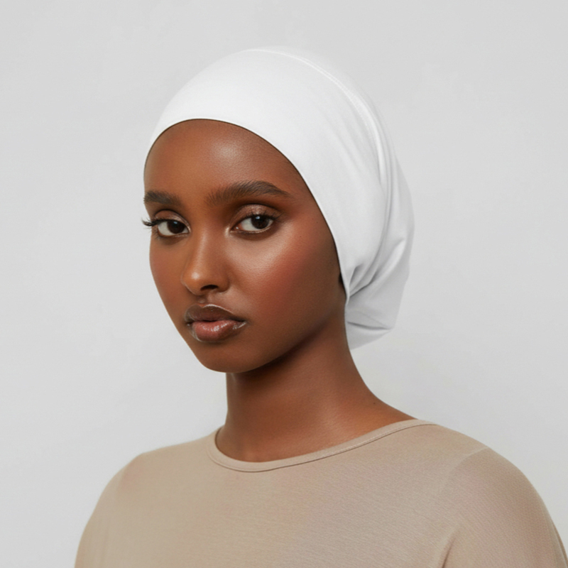Ethnic Fashion Girls - ソリッドカラーターバンエスニックスタイル弾性リボンヘッドスカーフ女性ガールズファッションビーニー帽子ヘッドスカーフファッションヘアアクセサリー