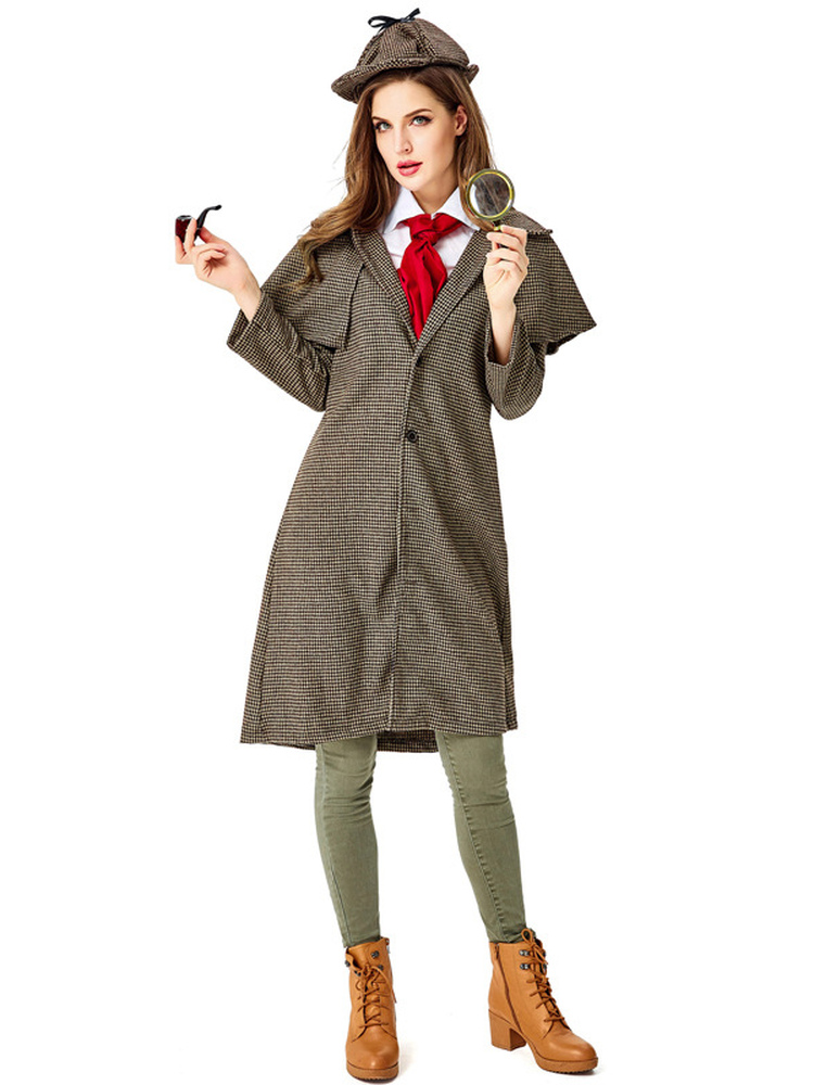 ホームズシャーロックロールプレイング子供用大人用ハロウィンコ - Ethnic Clothing & Online Fashion Store Khaadi Uk のレビューと価格