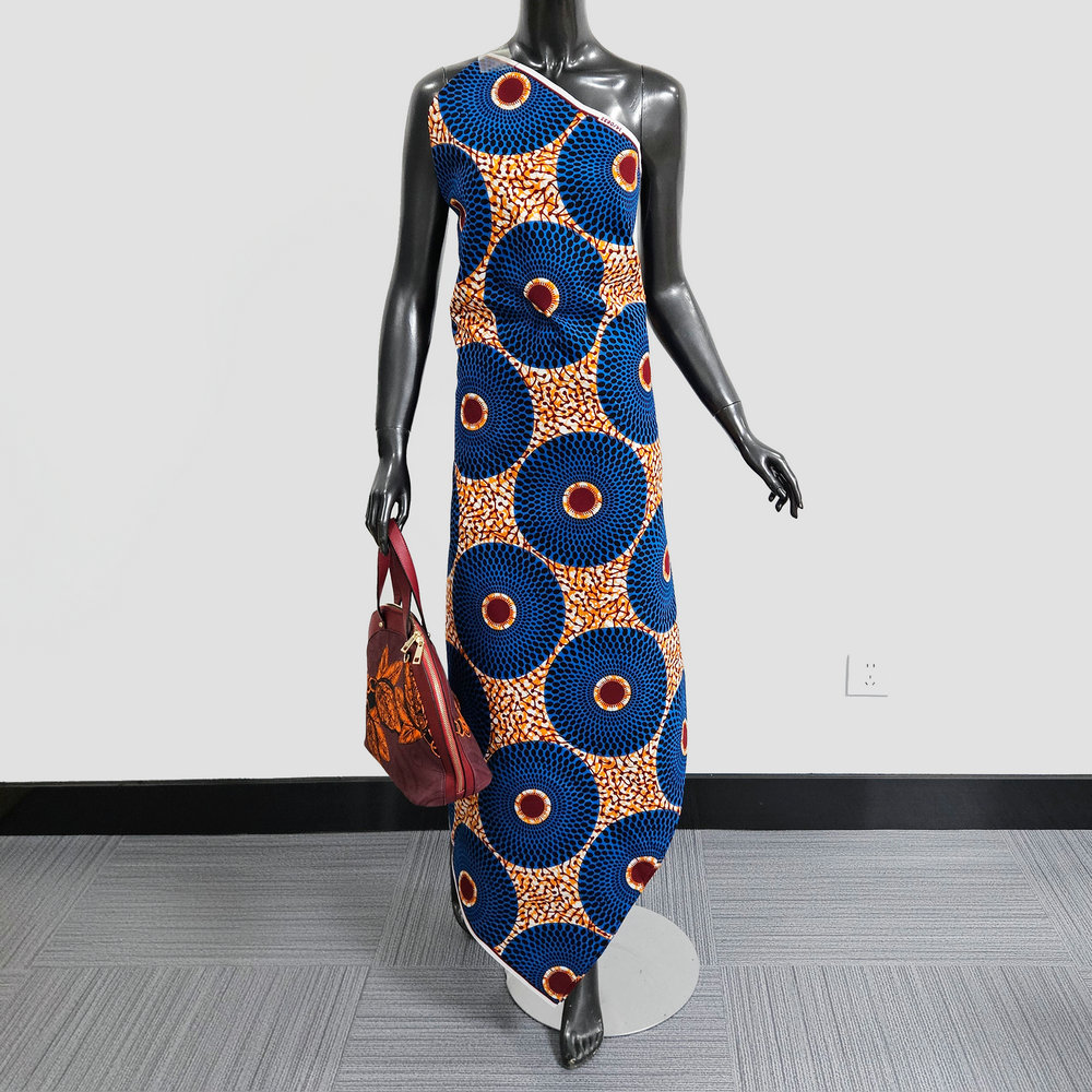 本物のオランダ産ワックスプリント生地、アンカラワックスのアフ - African Ankara Print のレビューと価格