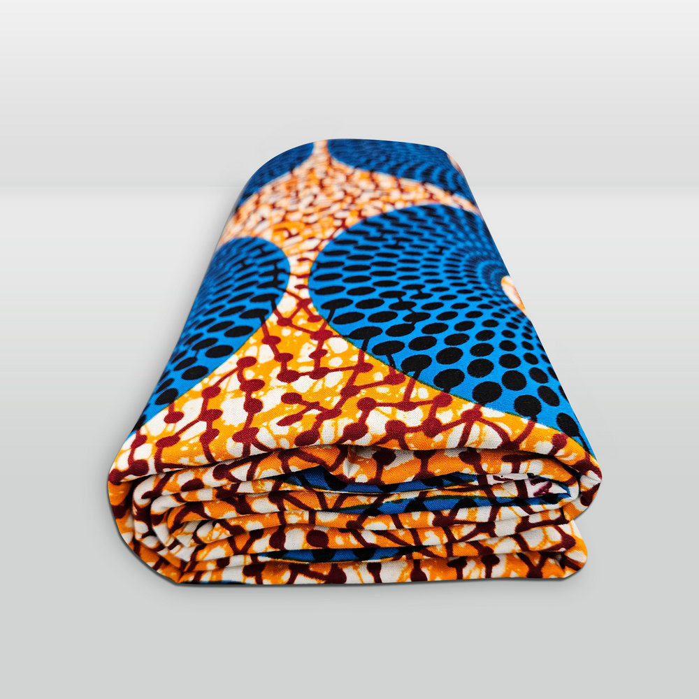 本物のオランダ産ワックスプリント生地、アンカラワックスのアフ - African Ankara Print のレビューと価格