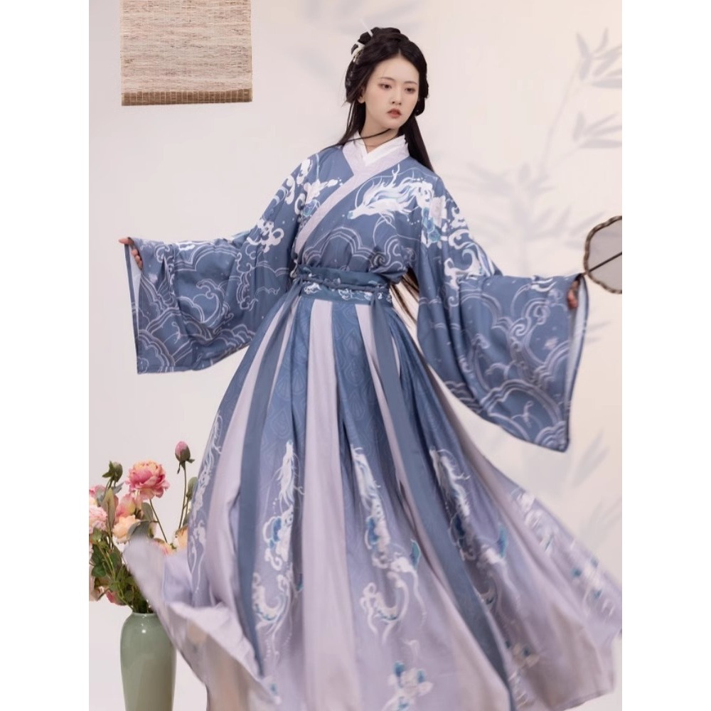 伝統的な中国服韓服女性妖精ドレスコスプレ衣装エスニックスタイ - Fashion Show Ethnic Wear のレビューと価格