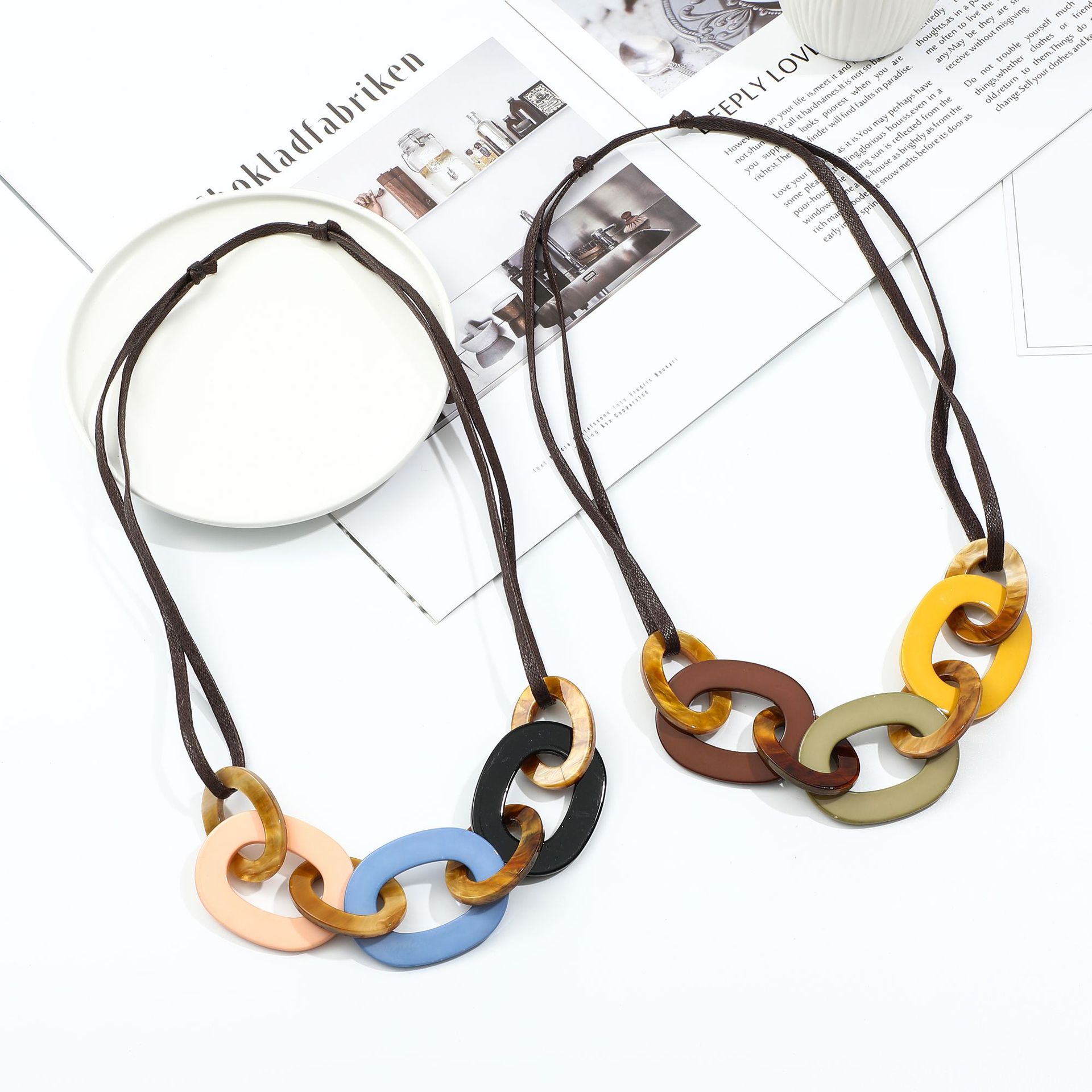 DIY アクセサリー ヨーロッパとアメリカのファッション エ - Ethnic Fashion Designer のレビューと価格
