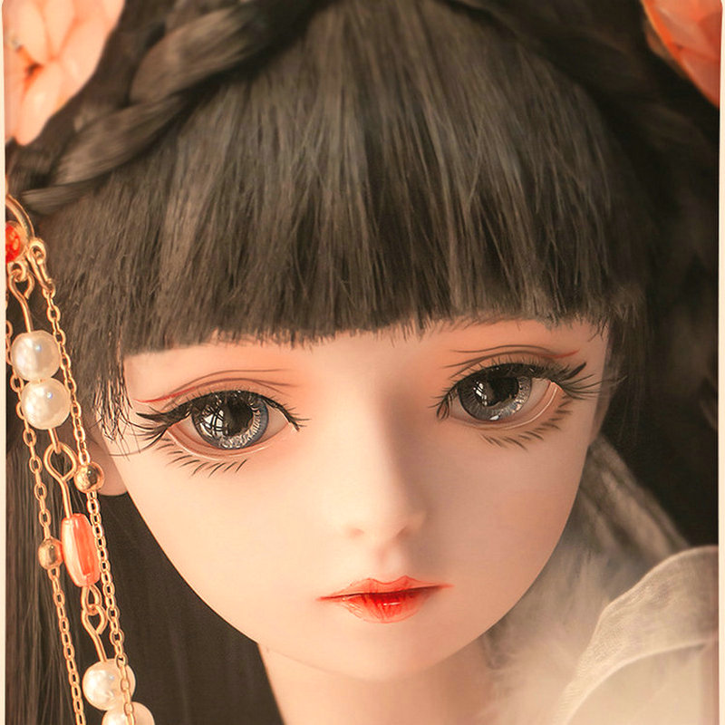 手作り1/3 BJDドール フルセット 大型60cm レッド - Ethnic Fashion Girls のレビューと価格